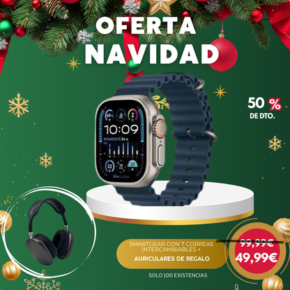 SmartGear con 7 correas intercambiables + AURICULARES GRATIS